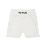 "LOGO" POCKET BIKER SHORTS