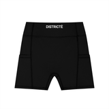 "LOGO" POCKET BIKER SHORTS