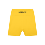 "LOGO" SCRUNCH BIKER SHORTS