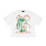 Vintage Crop Cotton T-Shirt